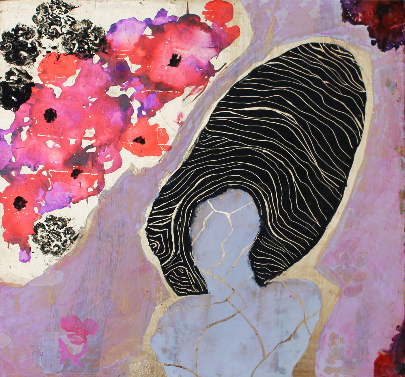 Pintura Homenaje linaje femenino