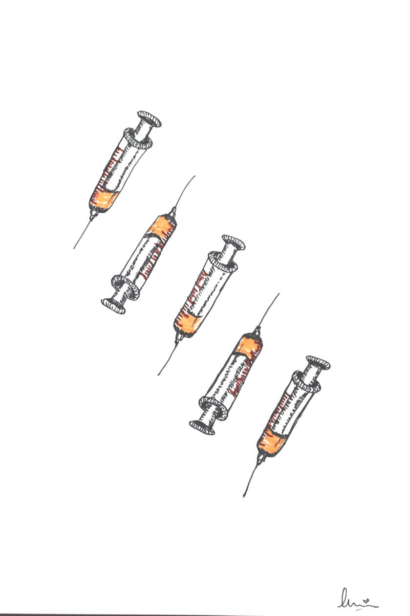 ma.ma.da. arte grafico de 5 inyecciones